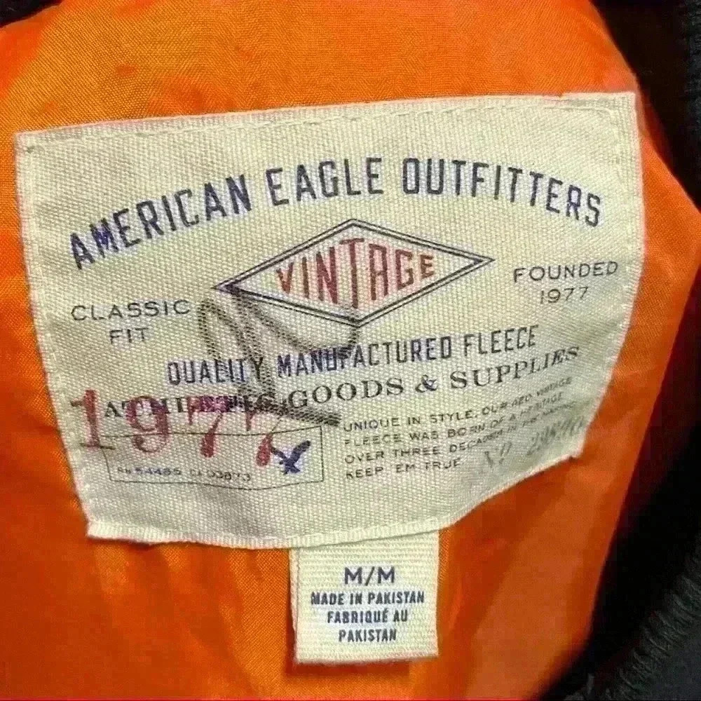 American Eagle Outfitters Vintage Jacket Bomber M - Picture 3 of 3